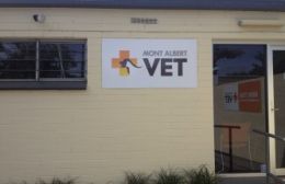 Mont Albert Vet Building Signs